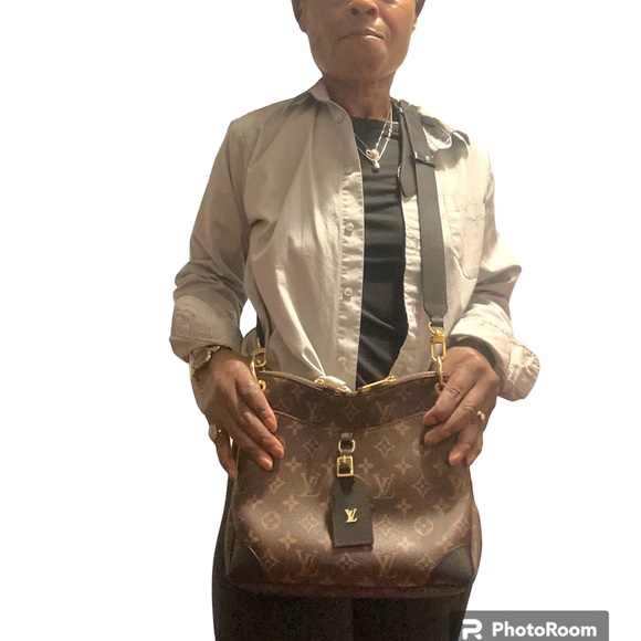 Louis Vuitton M45353 Odéon PM tan/Black comes receipt Proof - Picture 5 of 17